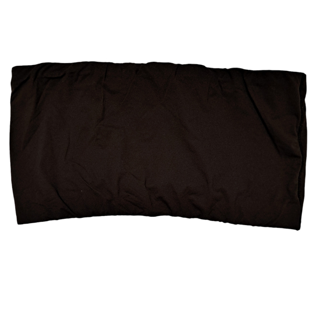 SKIMS BLACK BANDEAU BRA 4X